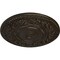 Ekena Millwork Rose Ceiling Medallion (Fits Canopies up to 13 1/2"), Hand-Painted Stone Hearth, 33 7/8"OD x 2 3/8"P CM33ROSHF - alternate 3